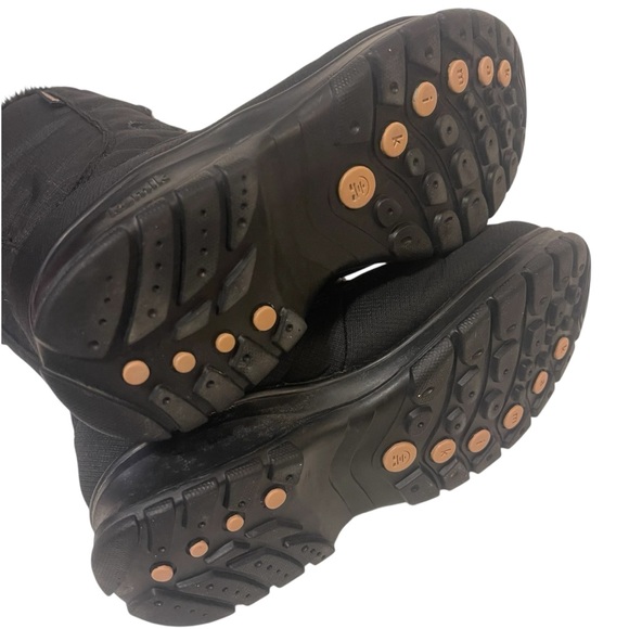 Kamik Brooklyn Women's Black and Pink Winter Boots - Picture 6 of 7